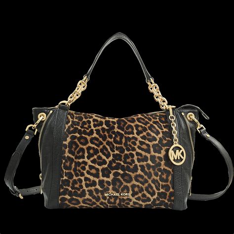 michael kors leopard satchel|Michael Kors small satchel handbag.